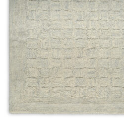 Alternative view of DKNY Pure Grids PGR01 Light Blue Area Rug