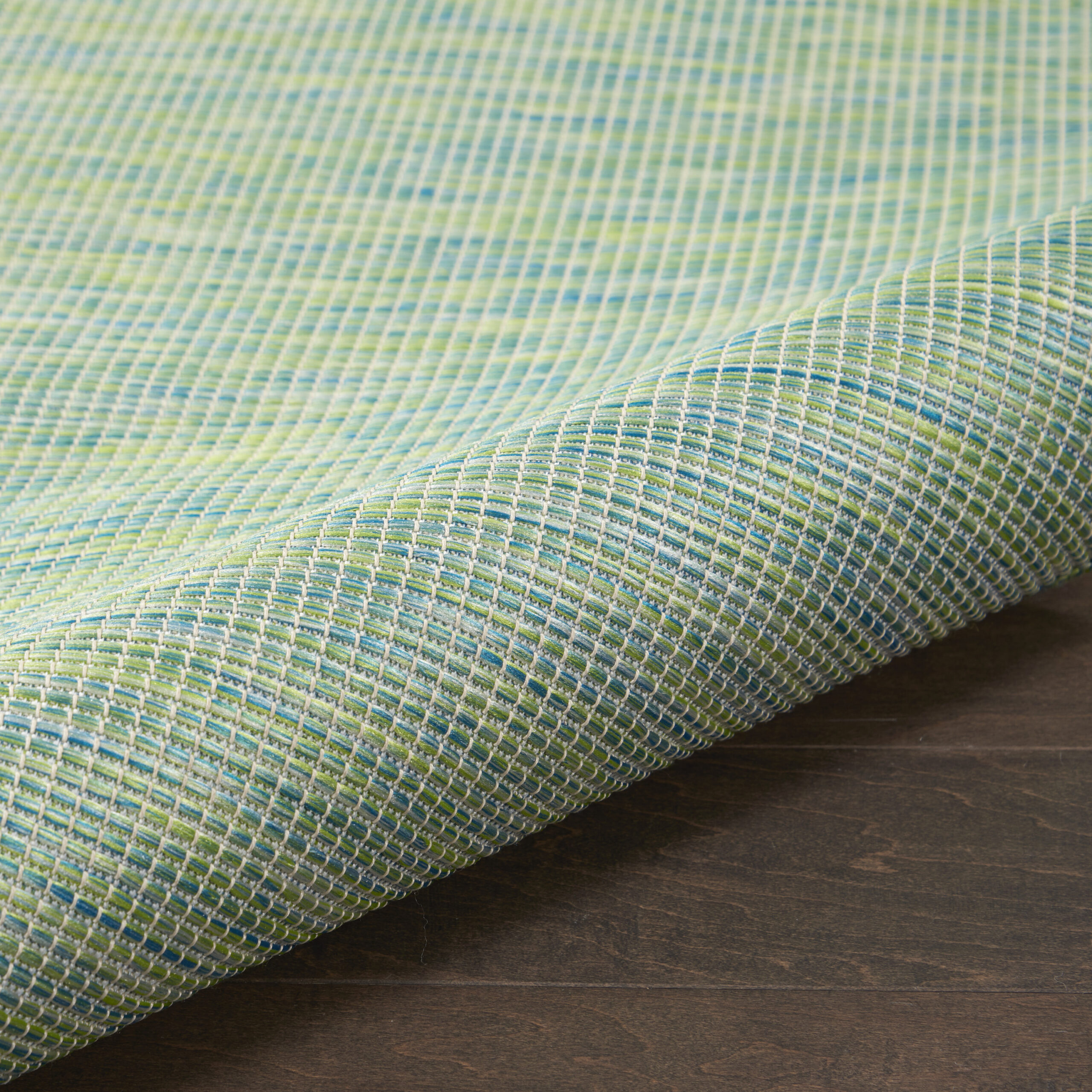 Nourison Positano POS01 Blue Green Area Rug - Image 3