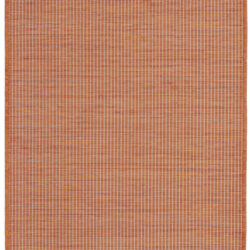 Nourison Positano POS01 Terracotta Area Rug