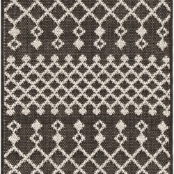 Nourison Positano POS02 Black Area Rug