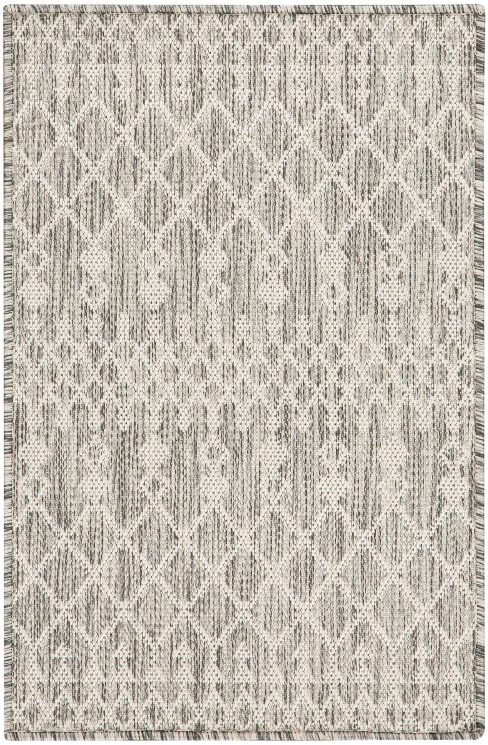 Nourison Positano POS02 Light Grey Area Rug