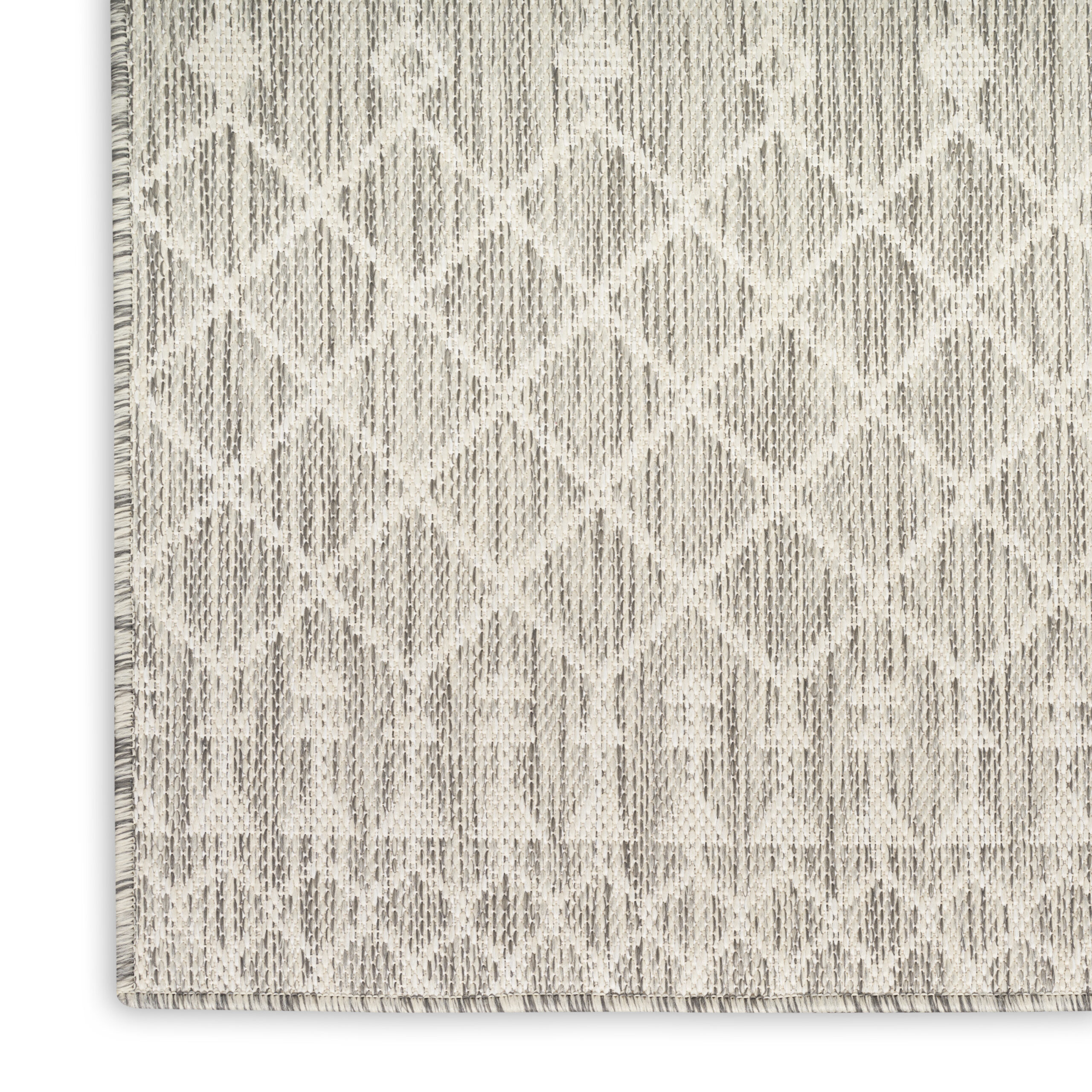 Nourison Positano POS02 Light Grey Area Rug - Image 2