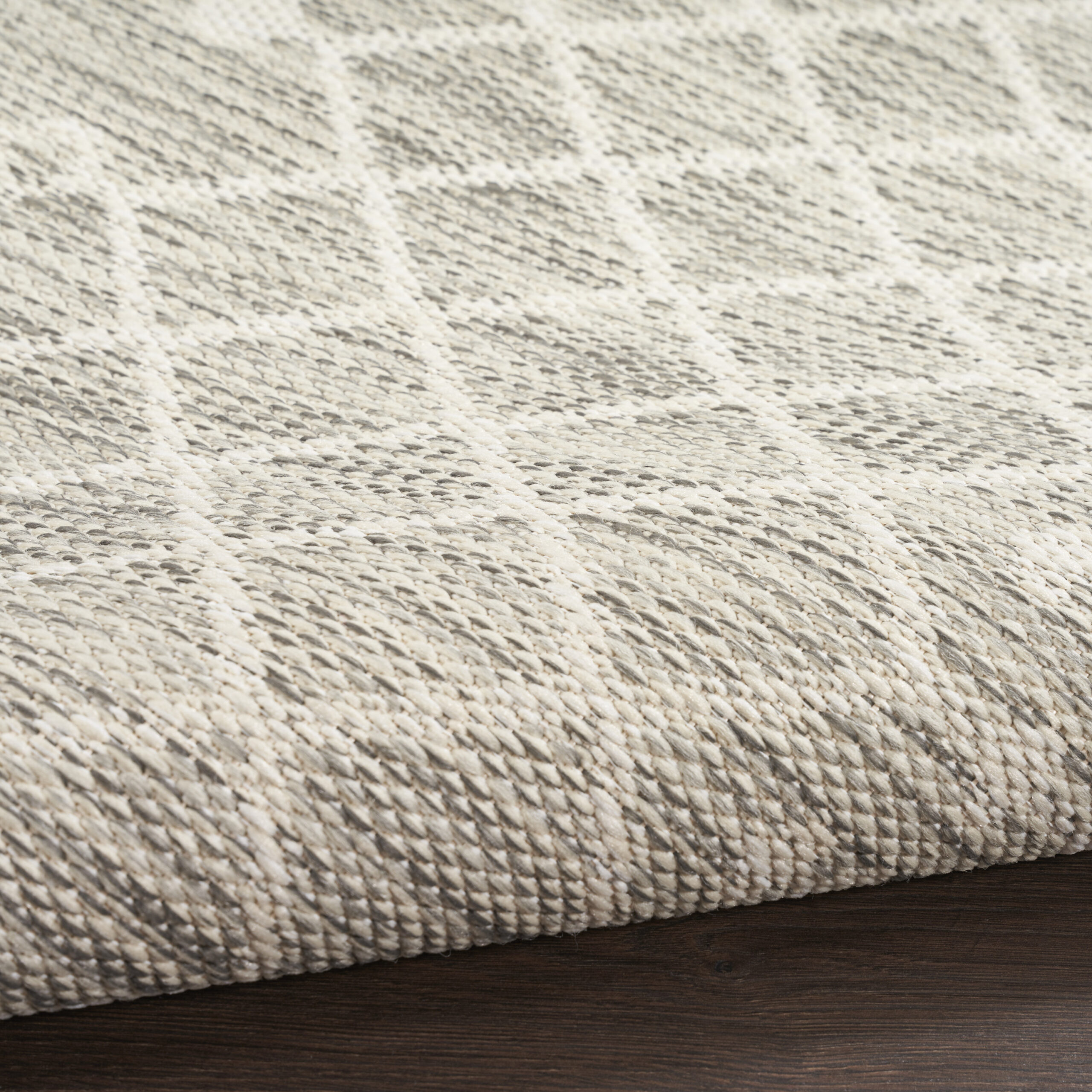 Nourison Positano POS02 Light Grey Area Rug - Image 3