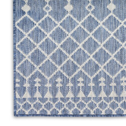 Alternative view of Nourison Positano POS02 Navy Blue Area Rug