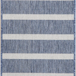 Nourison Positano POS03 Navy Ivory Area Rug