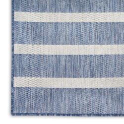 Alternative view of Nourison Positano POS03 Navy Ivory Area Rug