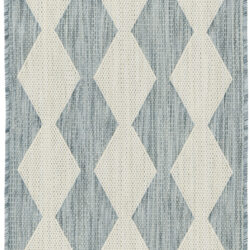 Nourison Positano POS04 Aqua Area Rug