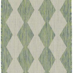 Nourison Positano POS04 Blue Green Area Rug