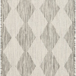 Nourison Positano POS04 Light Grey Area Rug