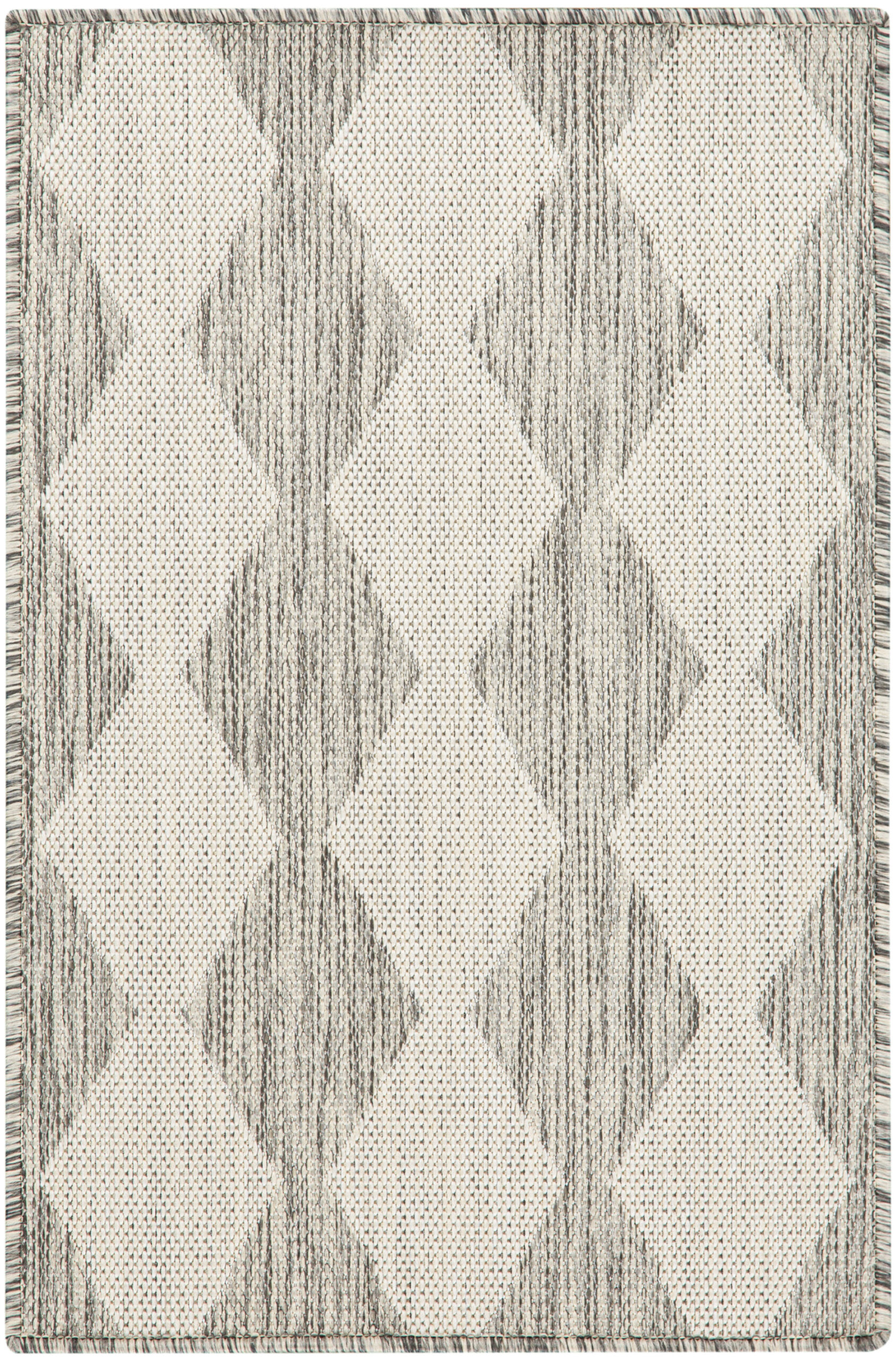 Nourison Positano POS04 Light Grey Area Rug