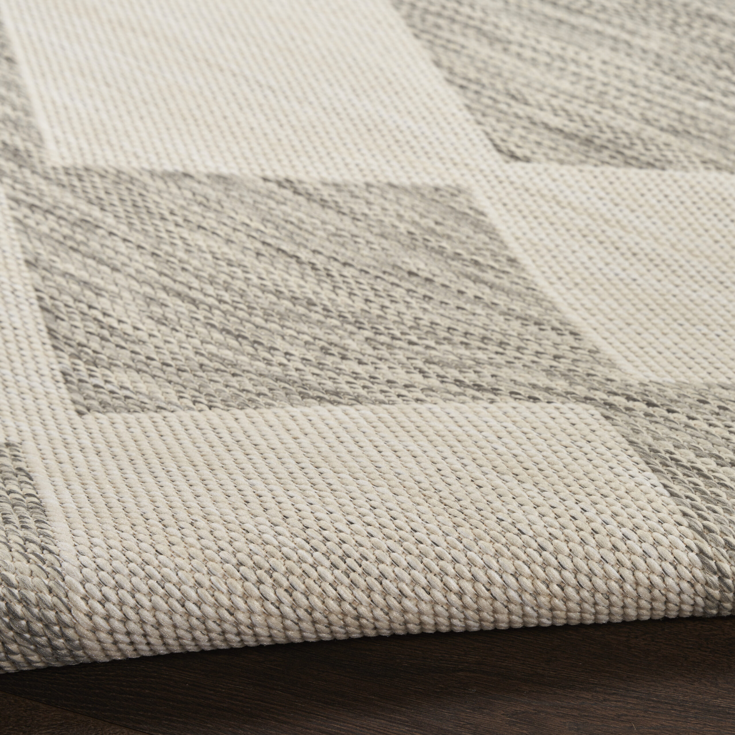 Nourison Positano POS04 Light Grey Area Rug - Image 3