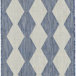 Nourison Positano POS04 Navy Blue Area Rug