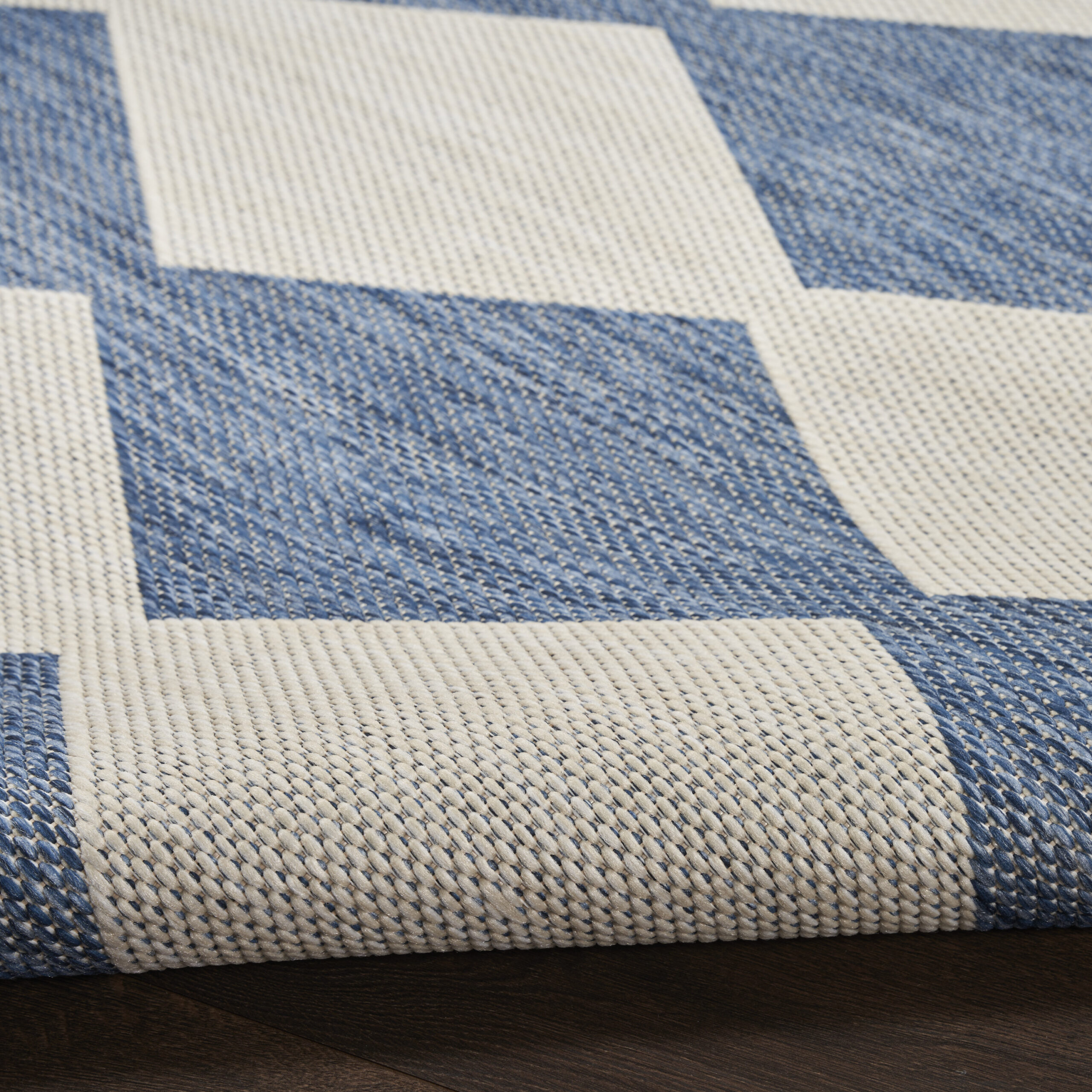 Nourison Positano POS04 Navy Blue Area Rug - Image 3
