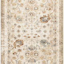 Nourison Pardis PRD01 Ivory Rust Area Rug