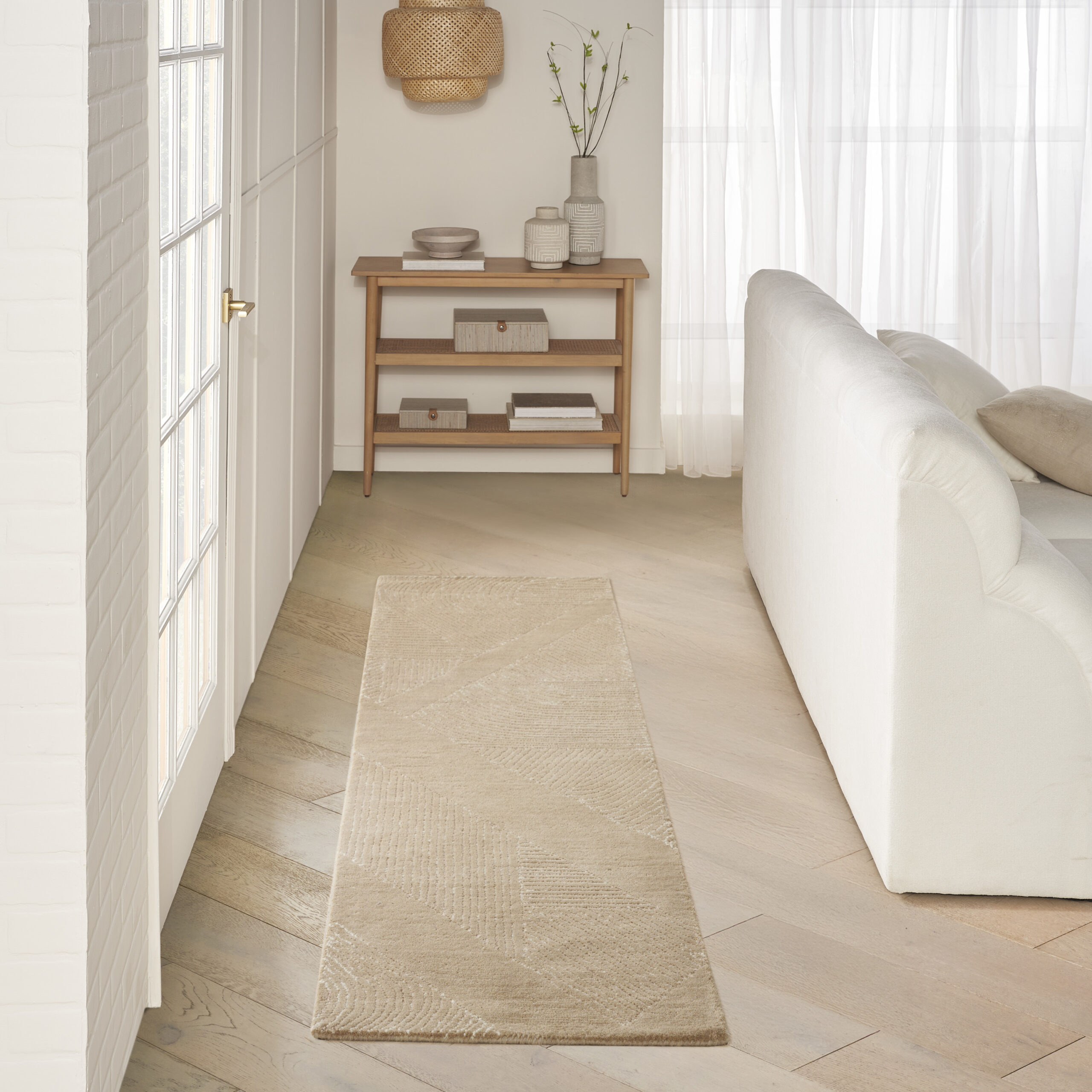 DKNY Pure Patterns PRN01 Camel Area Rug - Image 5