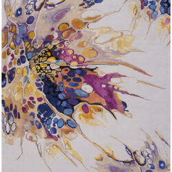 Nourison Prismatic PRS20 Grey Lilac Multicolor Area Rug