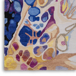 Alternative view of Nourison Prismatic PRS20 Grey Lilac Multicolor Area Rug