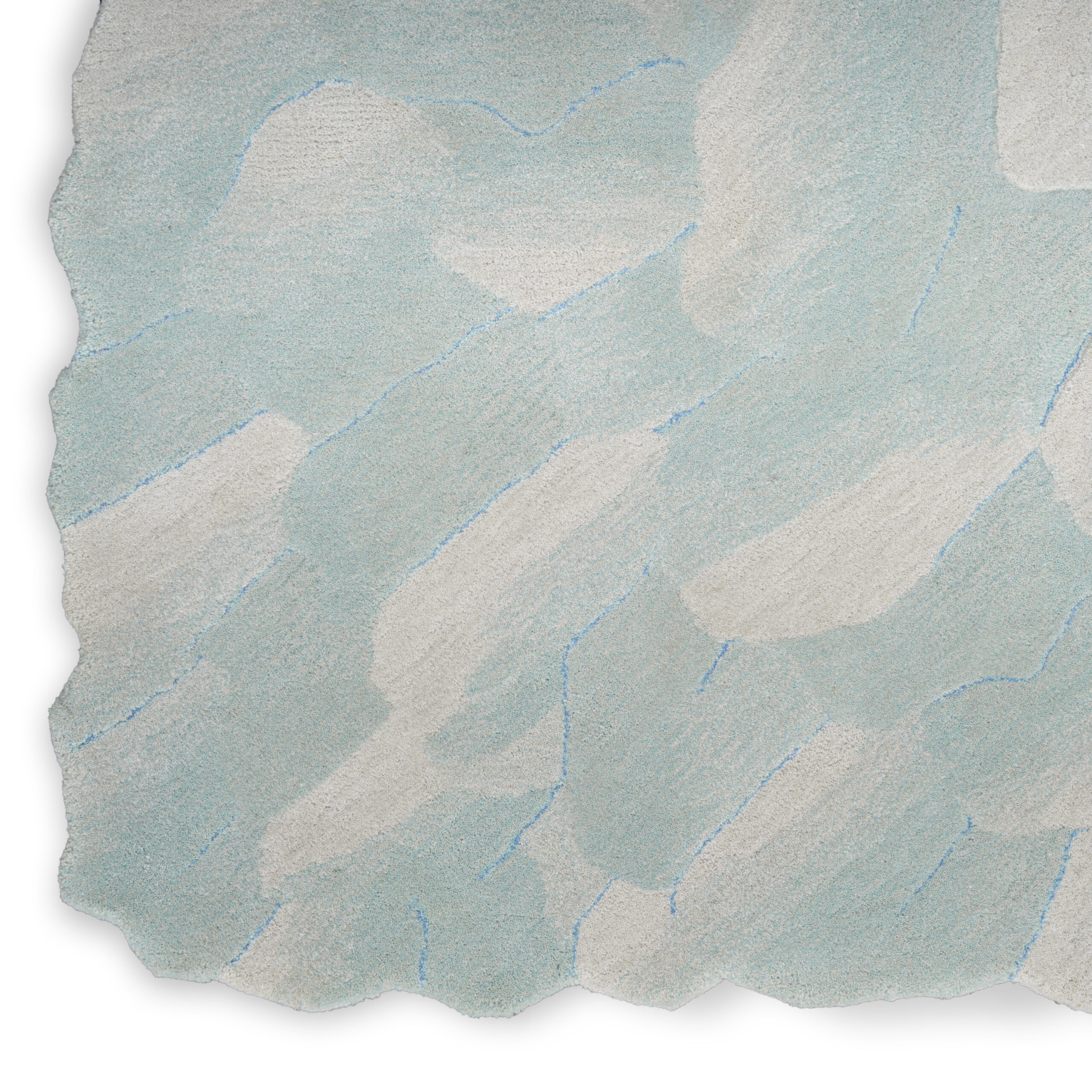 Nourison Prismatic PRS39 Blue Area Rug - Image 2