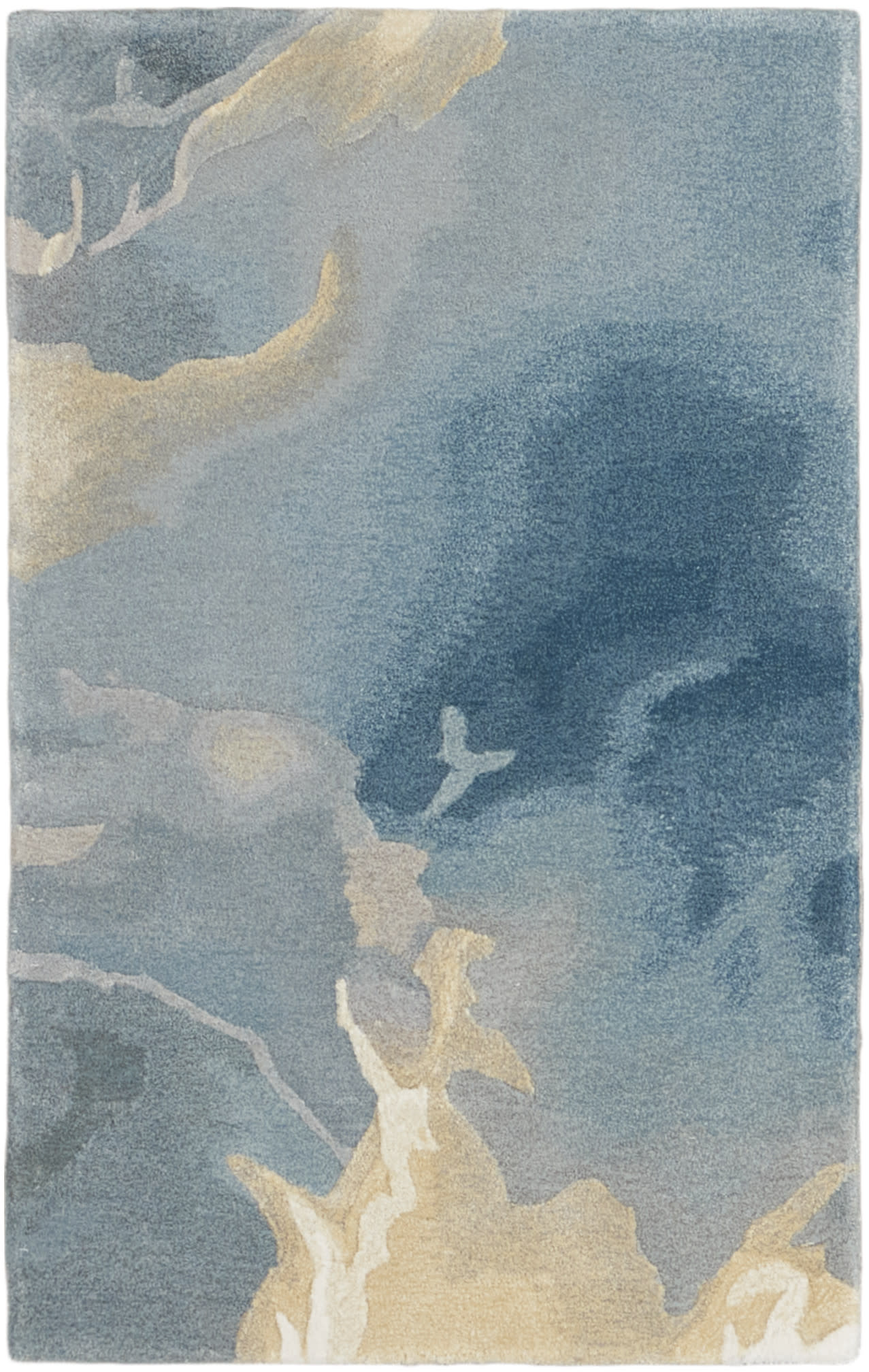 Nourison Prismatic PRS40 Blue Multicolor Area Rug