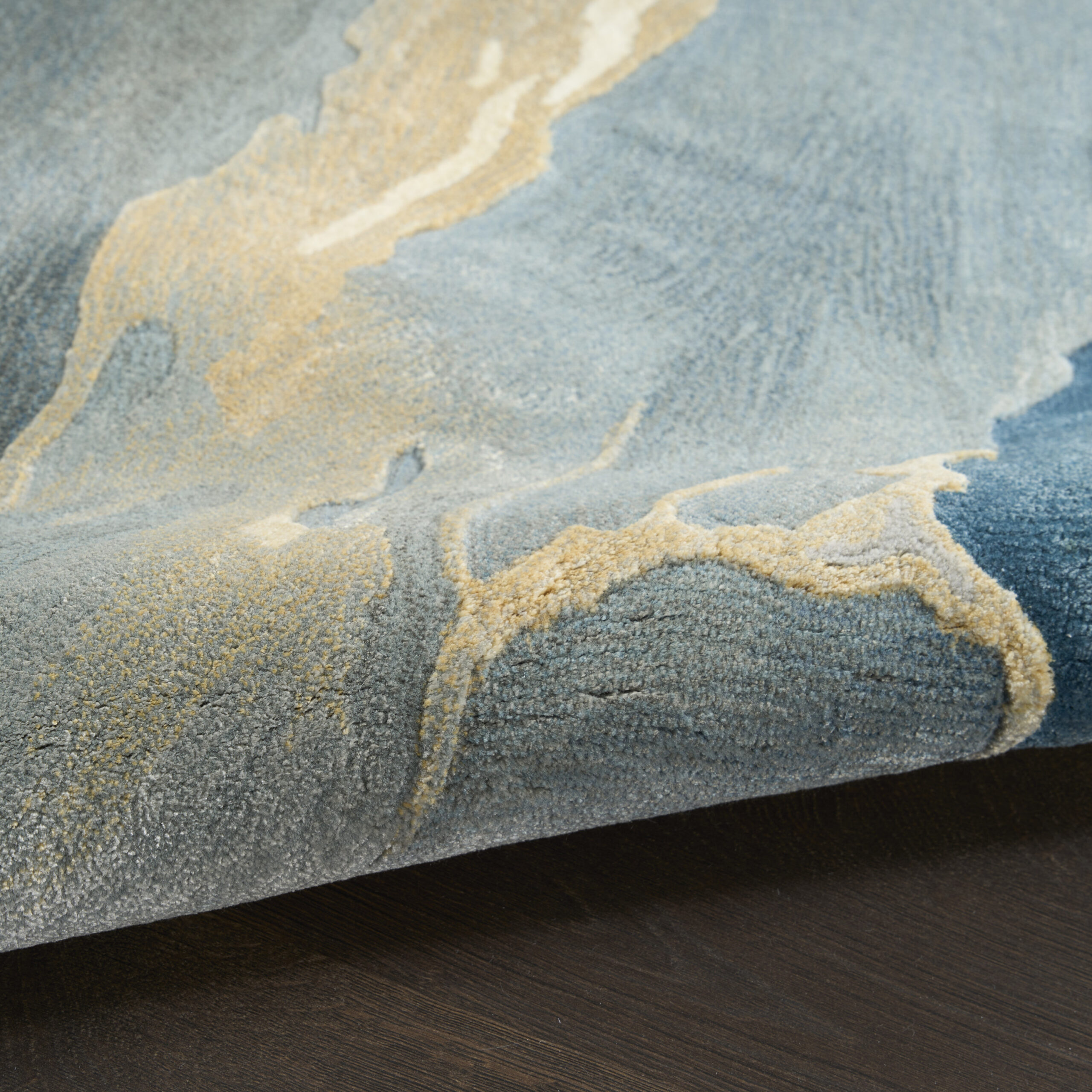 Nourison Prismatic PRS40 Blue Multicolor Area Rug - Image 3