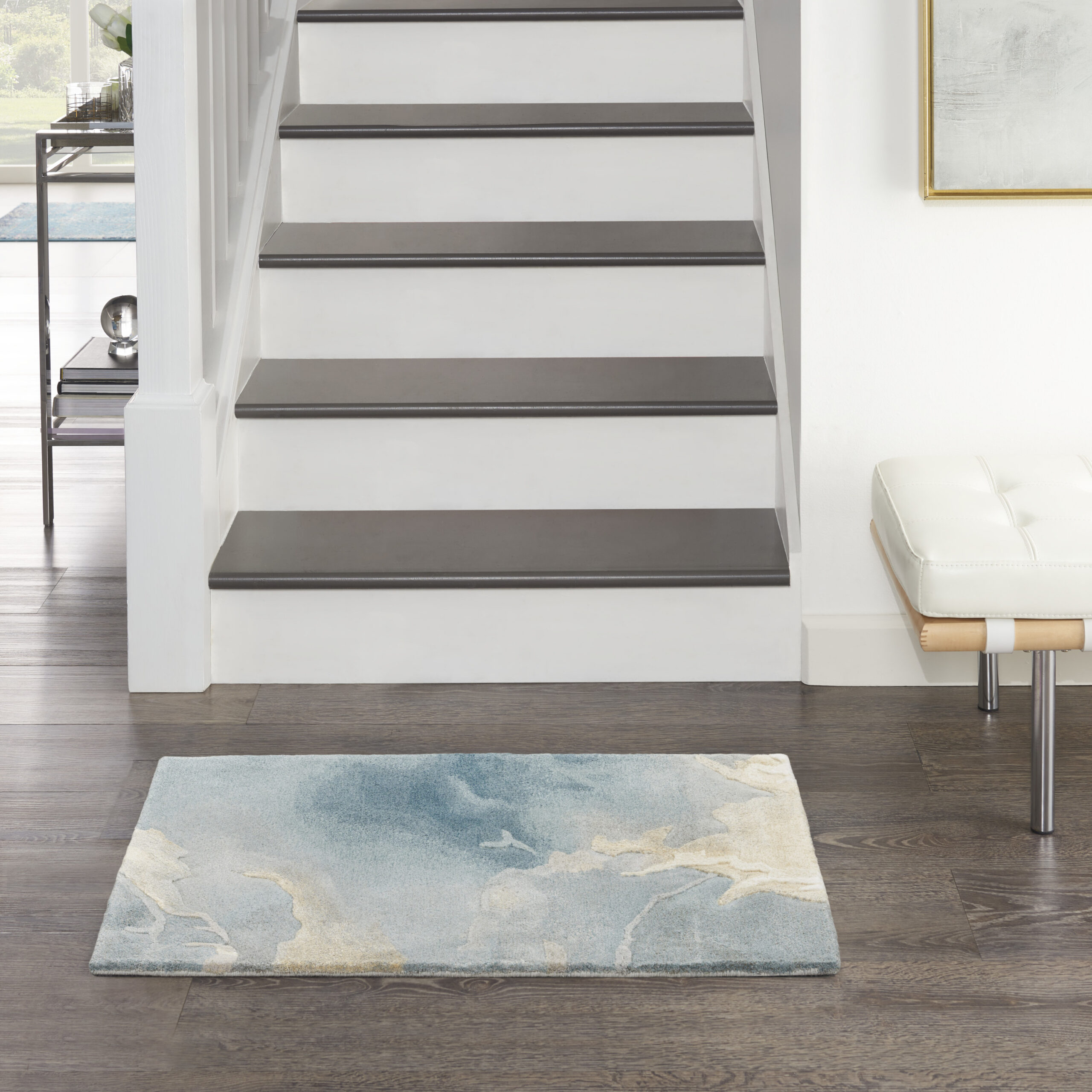 Nourison Prismatic PRS40 Blue Multicolor Area Rug - Image 5