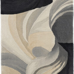 Nourison Prismatic PRS41 Ivory Black Area Rug