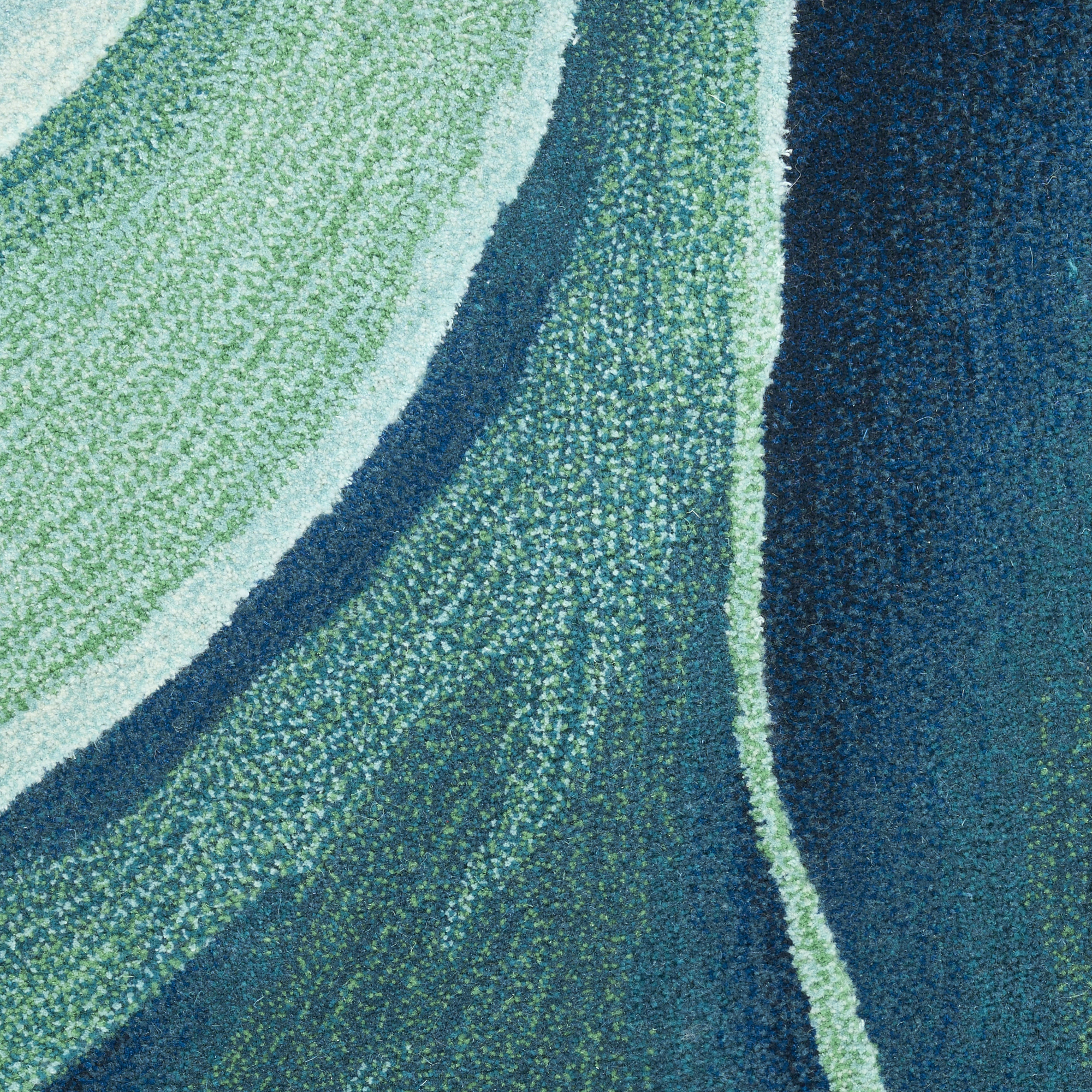 Nourison Prismatic PRS42 Silver Green Area Rug - Image 4