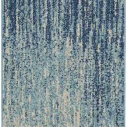 Nourison Passion PSN09 Navy Light Blue Area Rug