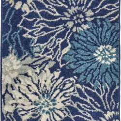 Nourison Passion PSN17 Navy Ivory Area Rug