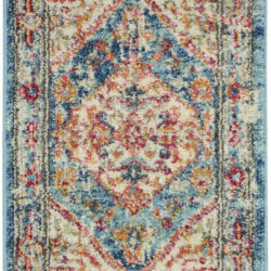 Nourison Passion PSN23 Ivory Light Blue Area Rug