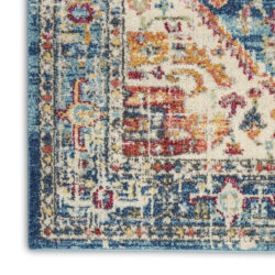 Alternative view of Nourison Passion PSN23 Ivory Light Blue Area Rug