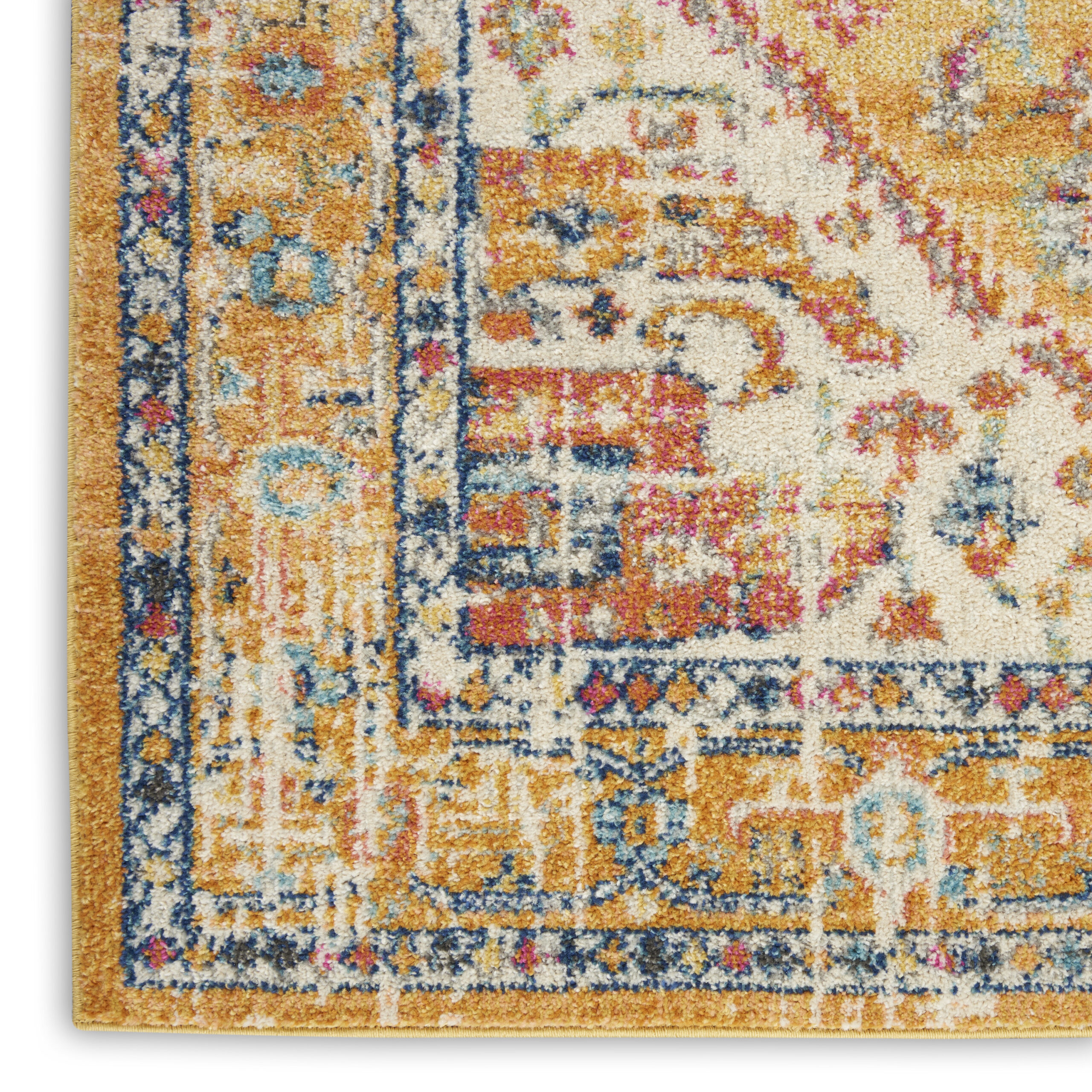 Nourison Passion PSN23 Ivory Yellow Area Rug - Image 2