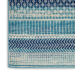 Alternative view of Nourison Passion PSN26 Navy Blue Area Rug
