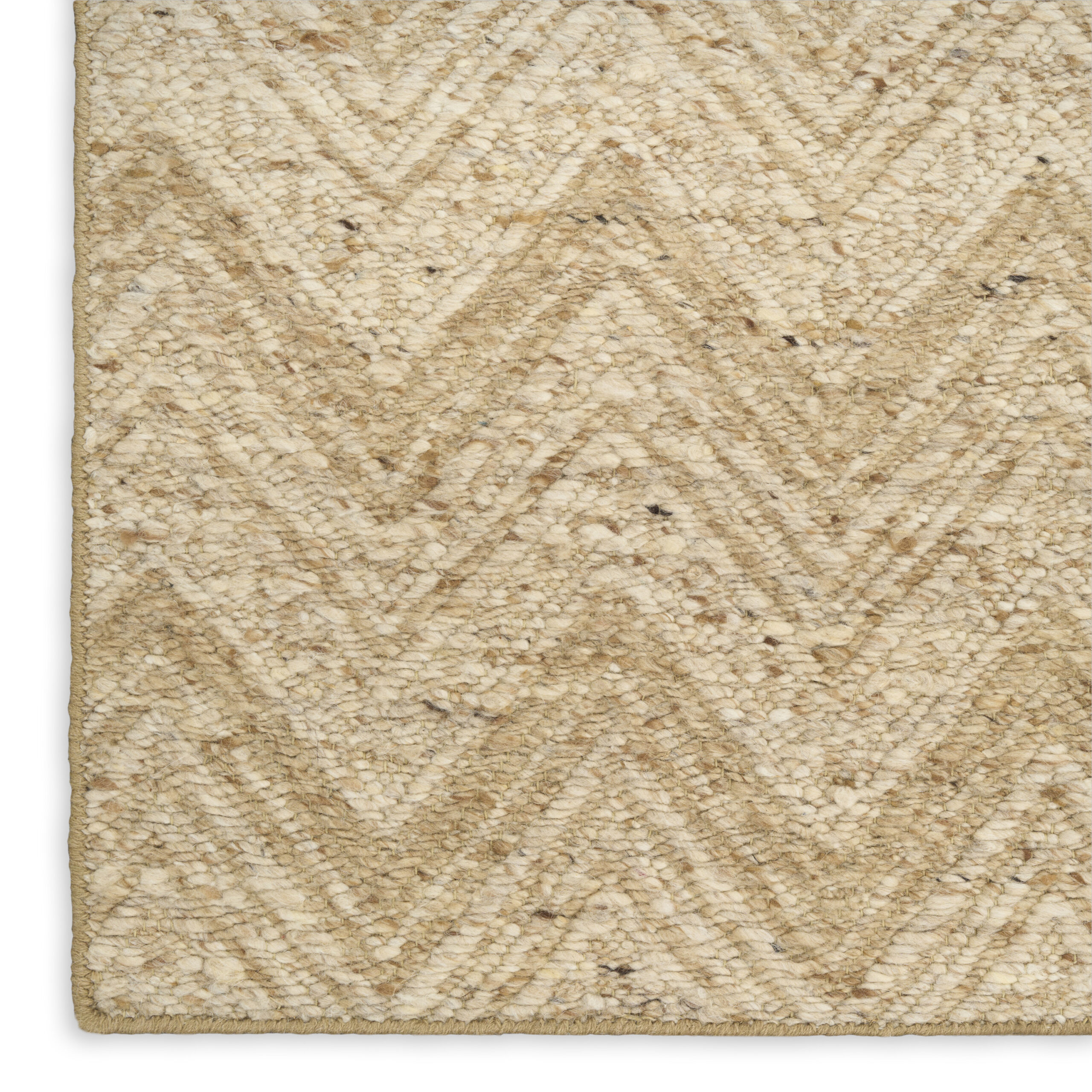 DKNY Pure Purl PUU01 Beige Ivory Area Rug - Image 2