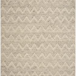 DKNY Pure Purl PUU01 Grey Ivory Area Rug