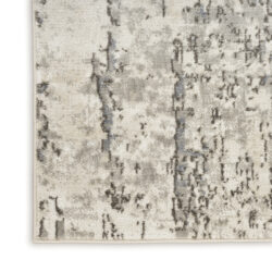 Alternative view of Nourison Quarry QUA01 Ivory Blue Grey Area Rug