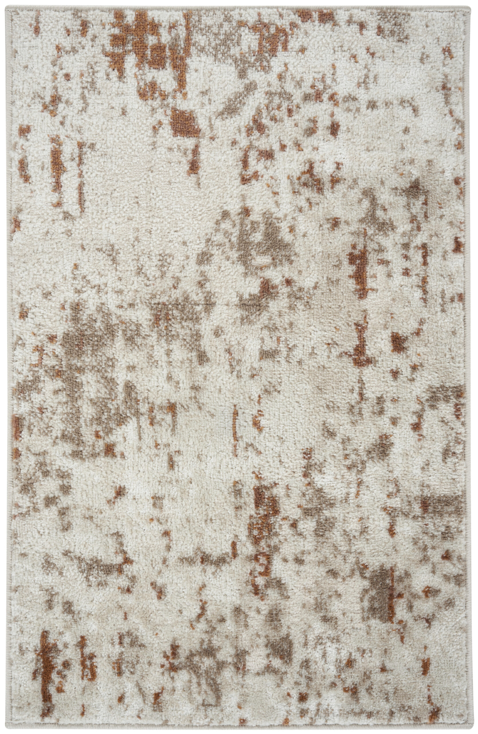 Nourison Quarry QUA01 Ivory Rust Area Rug