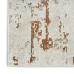 Alternative view of Nourison Quarry QUA01 Ivory Rust Area Rug