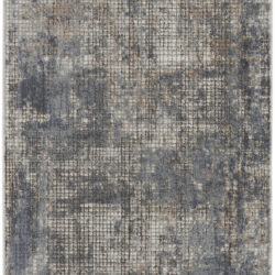 Nourison Quarry QUA02 Blue Beige Area Rug