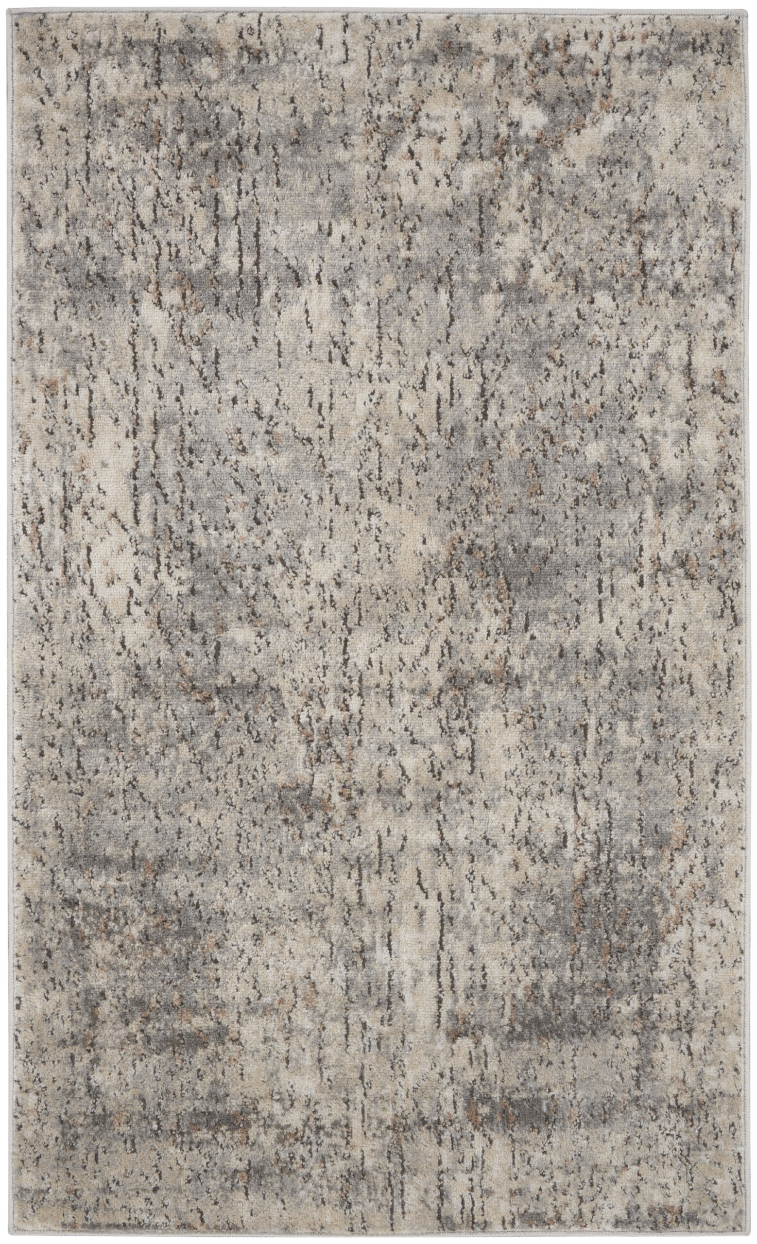 Nourison Quarry QUA03 Beige Grey Area Rug