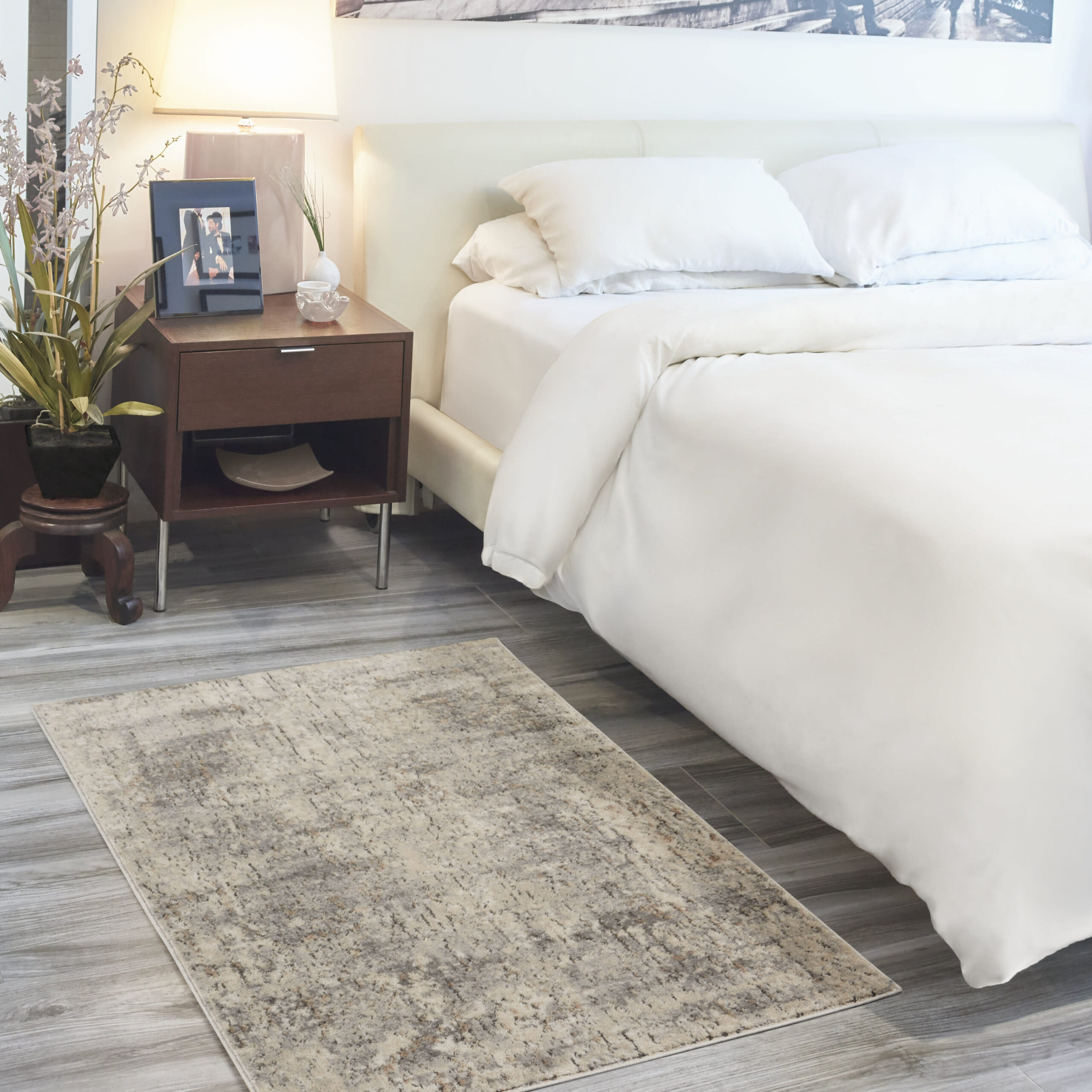 Nourison Quarry QUA03 Beige Grey Area Rug - Image 5