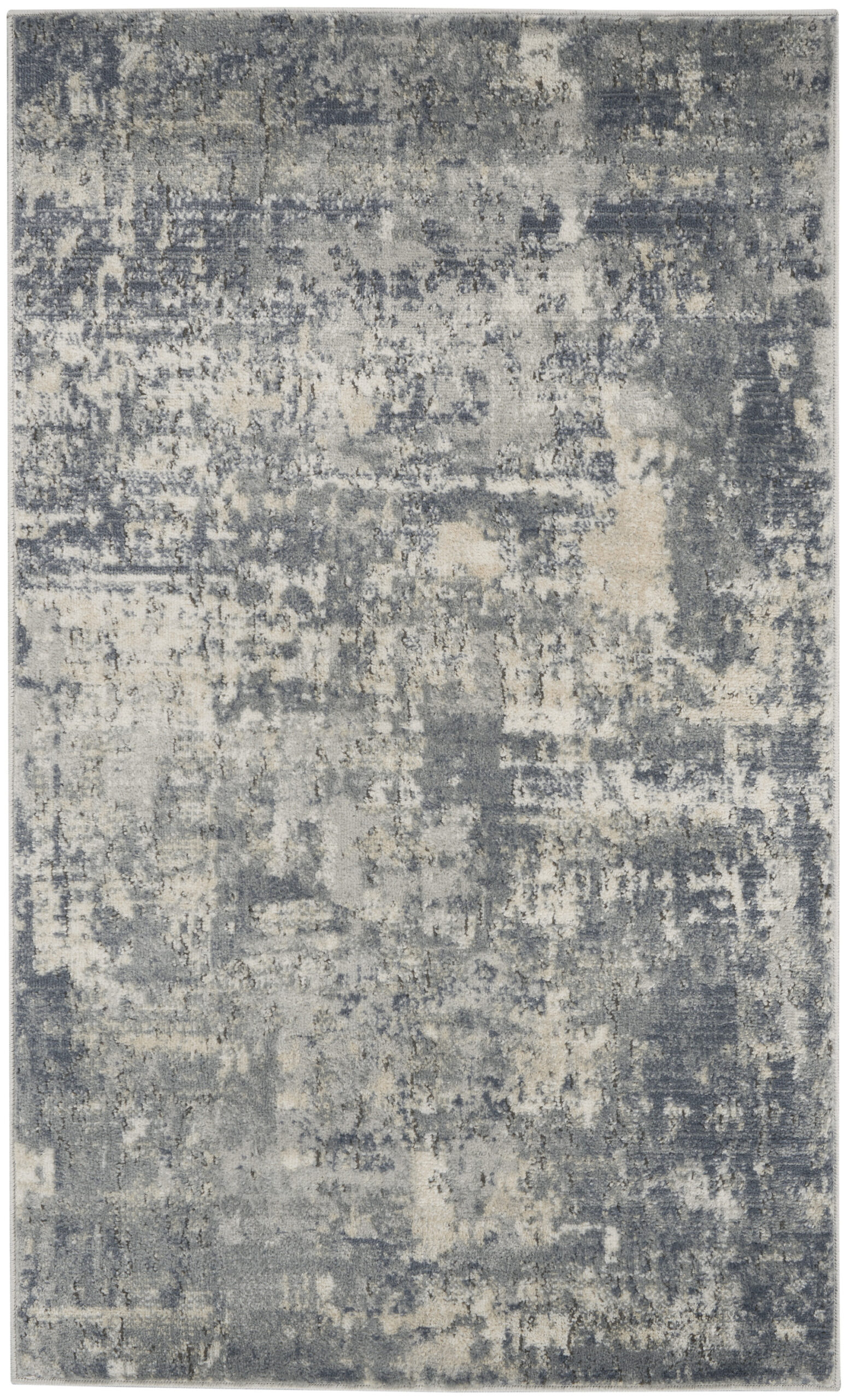 Nourison Quarry QUA04 Grey Beige Area Rug