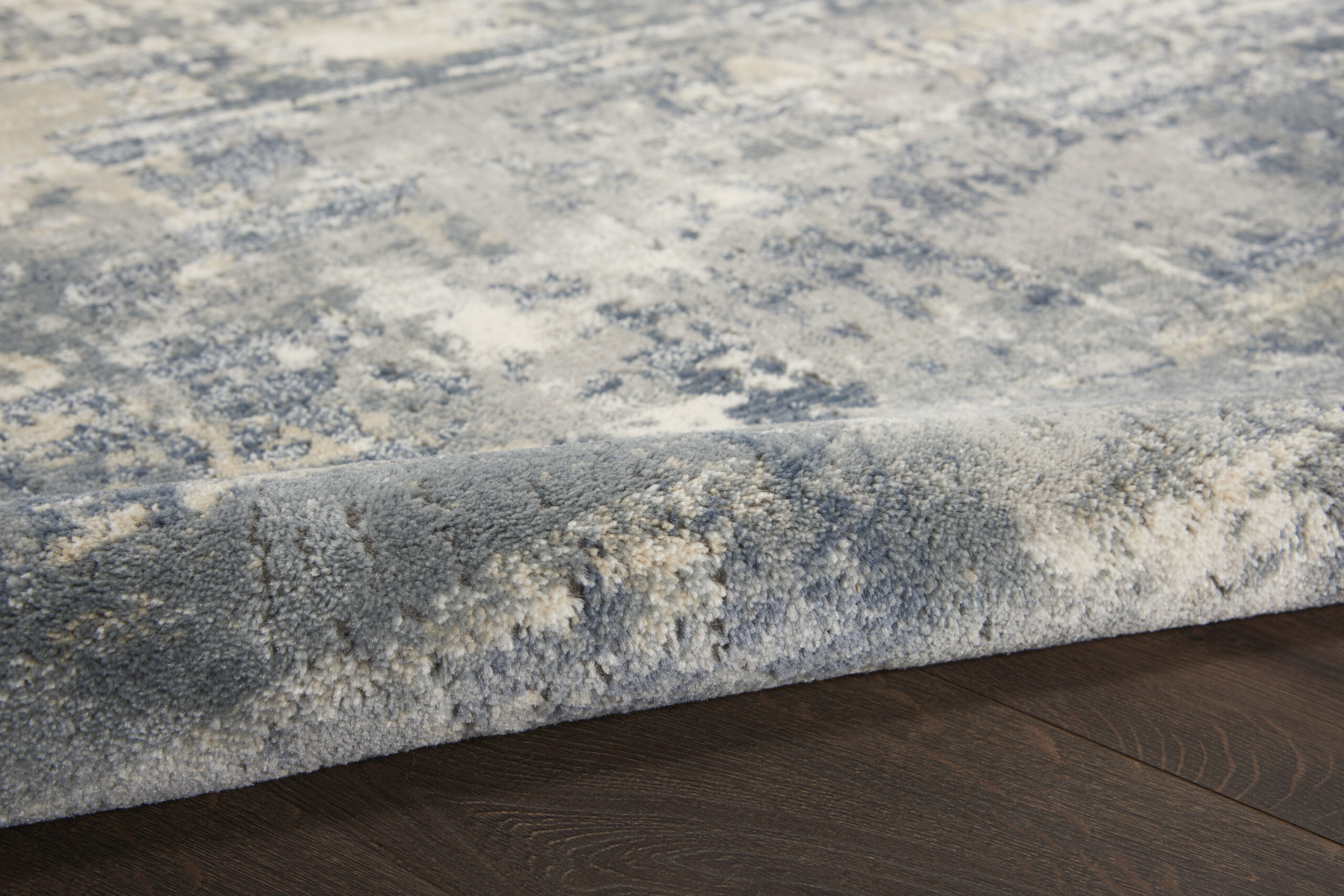Nourison Quarry QUA04 Grey Beige Area Rug - Image 3
