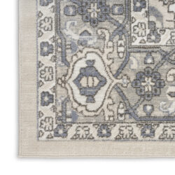 Alternative view of Nourison Quarry QUA05 Ivory Blue Area Rug
