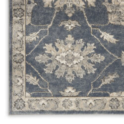 Alternative view of Nourison Quarry QUA06 Blue Beige Area Rug