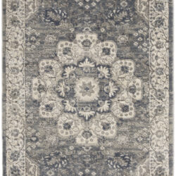 Nourison Quarry QUA07 Grey Ivory Area Rug