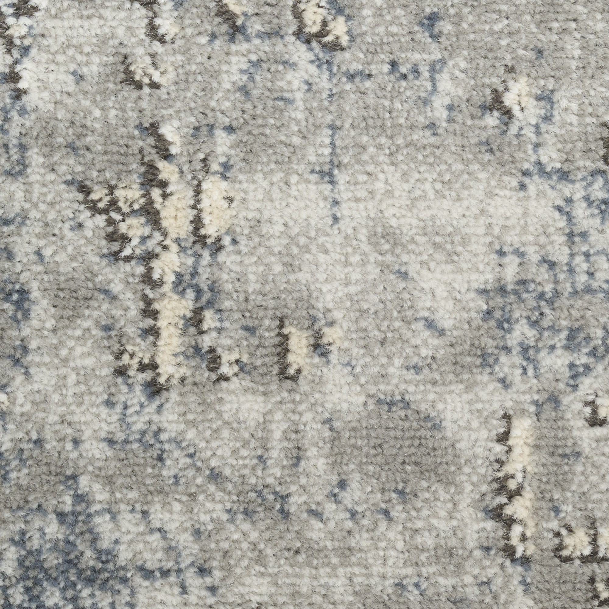 Nourison Quarry QUA17 Dark Grey Area Rug - Image 4