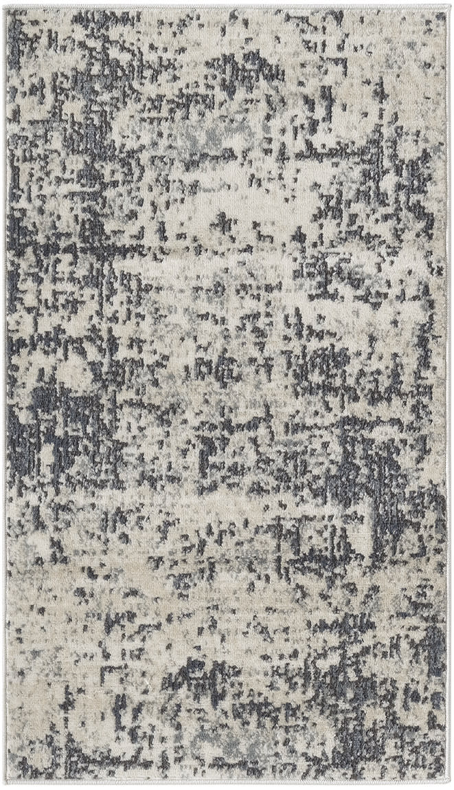 Nourison Quarry QUA17 Ivory Grey Area Rug