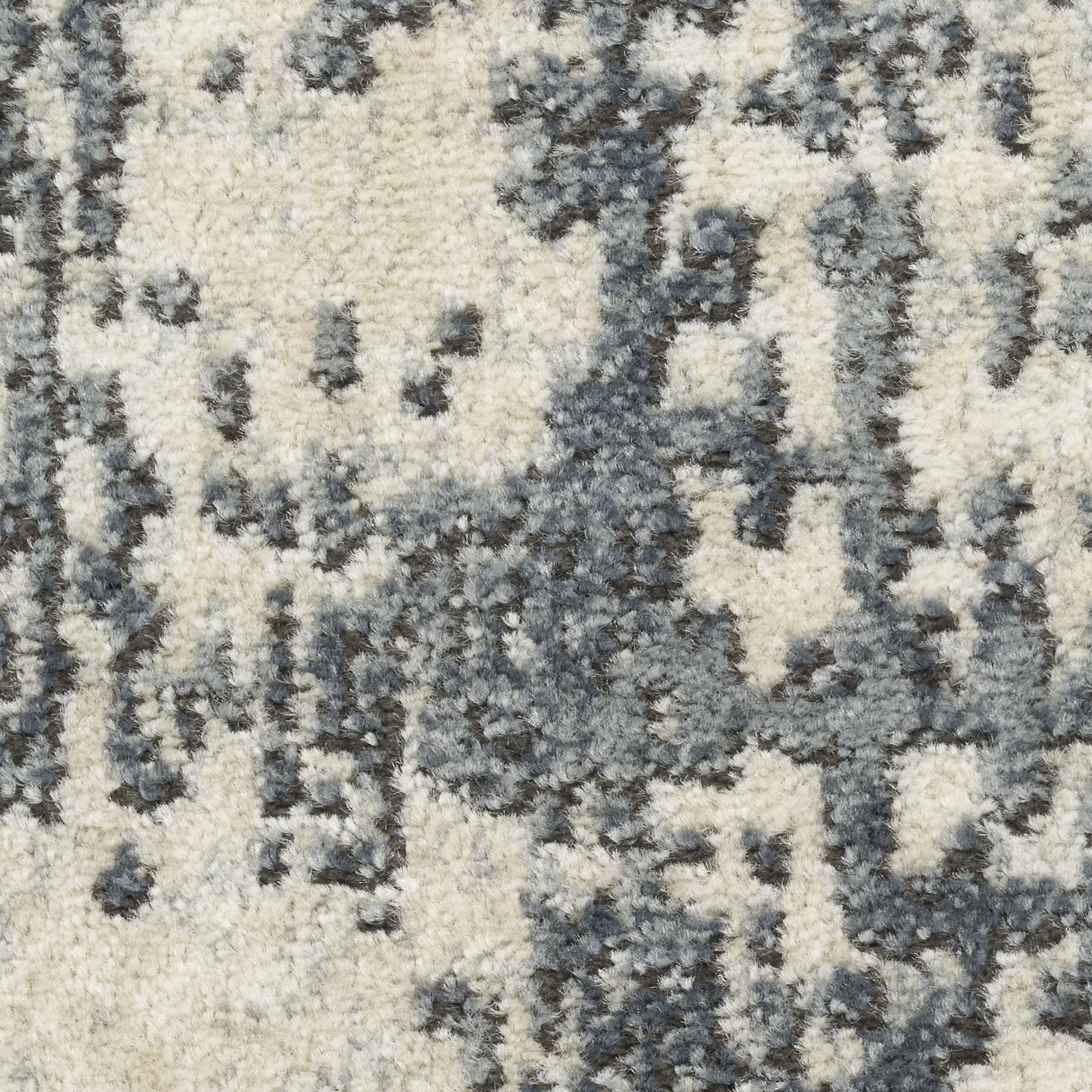 Nourison Quarry QUA17 Ivory Grey Area Rug - Image 4
