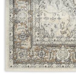 Alternative view of Nourison Quarry QUA18 Ivory Grey Taupe Area Rug